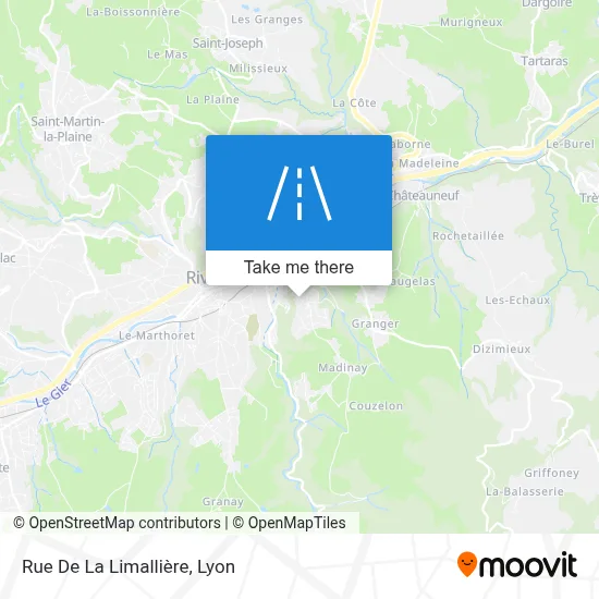 Rue De La Limallière map