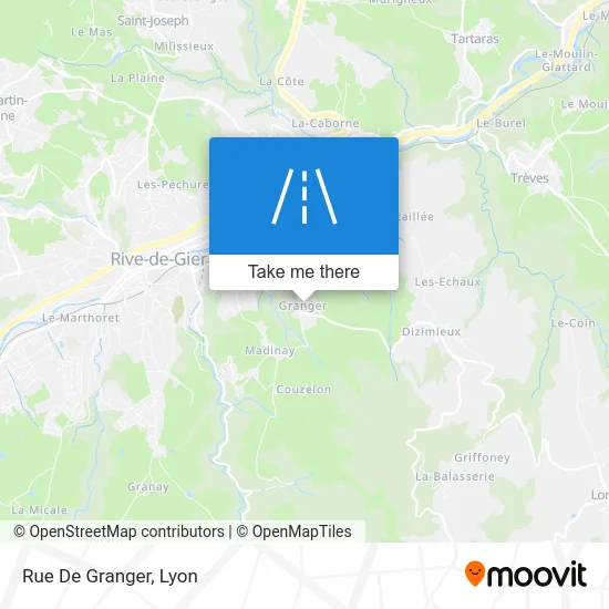 Rue De Granger map