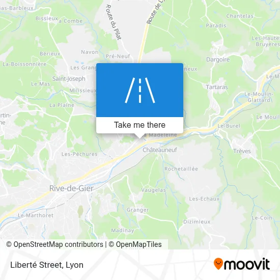 Rue De La Liberté map