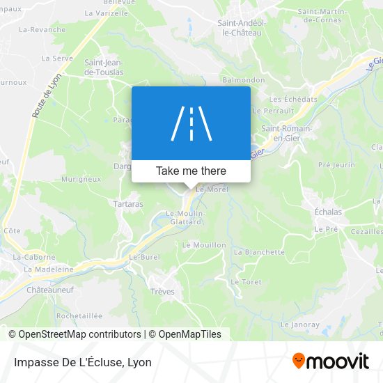 Impasse De L'Écluse map