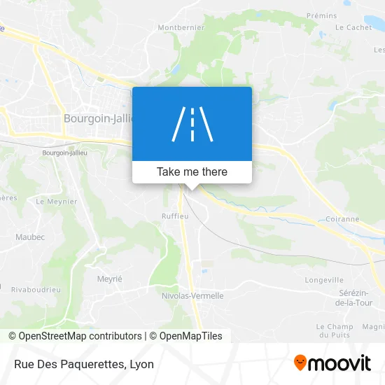 Rue Des Paquerettes map