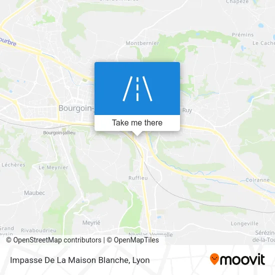 Impasse De La Maison Blanche map