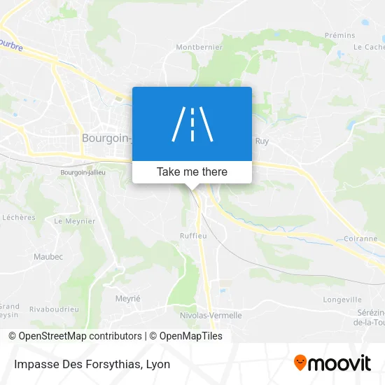 Impasse Des Forsythias map