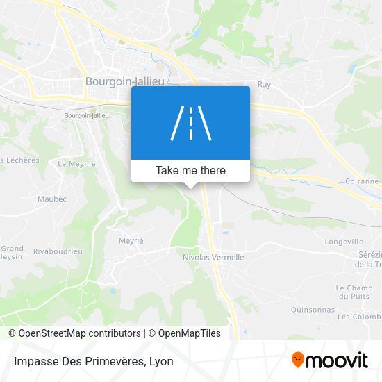 Impasse Des Primevères map