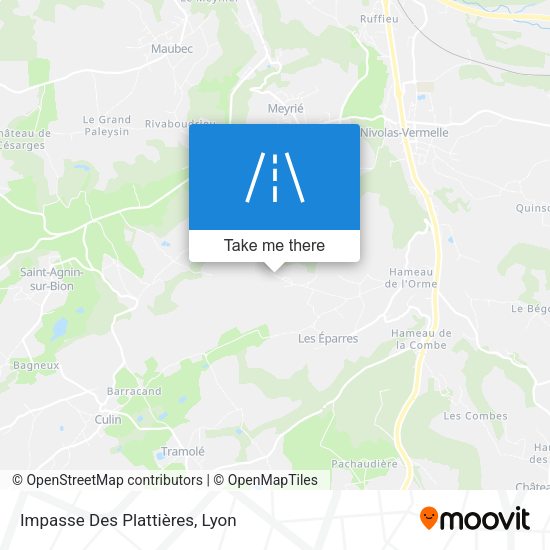 Impasse Des Plattières map
