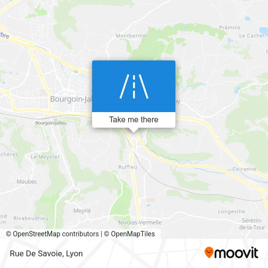 Rue De Savoie map