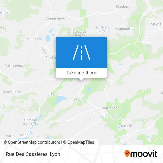 Rue Des Cassières map