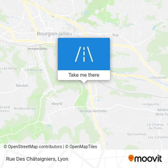 Rue Des Châtaigniers map