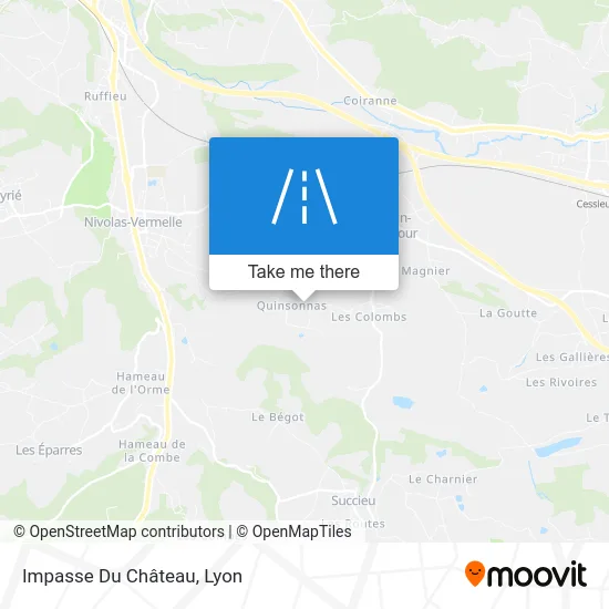 Impasse Du Château map