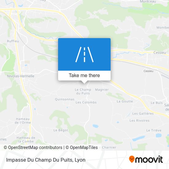 Impasse Du Champ Du Puits map