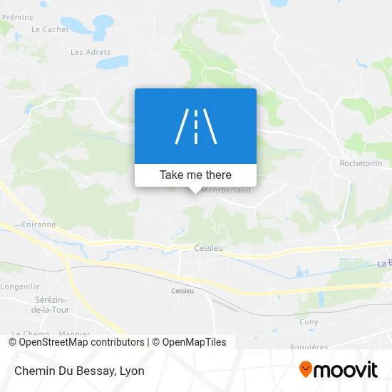 Chemin Du Bessay map