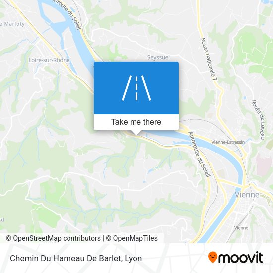 Chemin Du Hameau De Barlet map