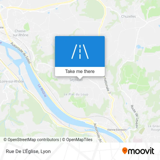 Rue De L'Église map