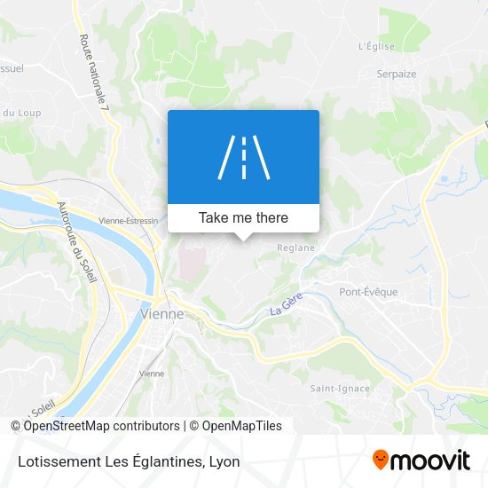 Lotissement Les Églantines map