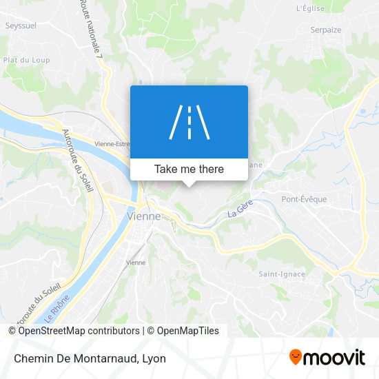 Chemin De Montarnaud map