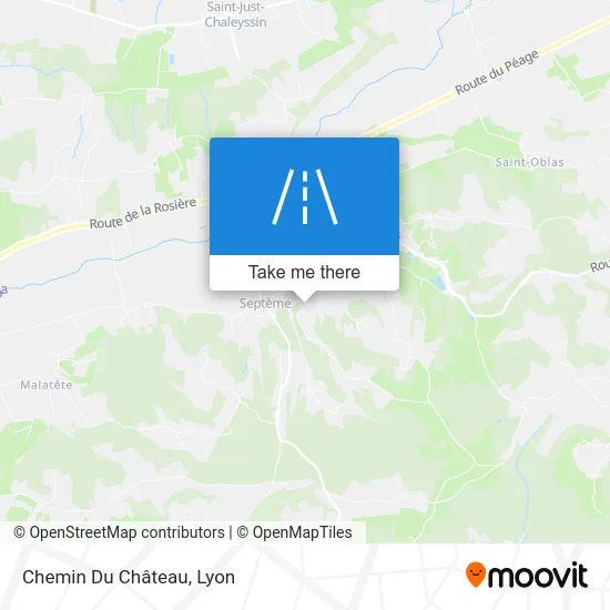 Chemin Du Château map