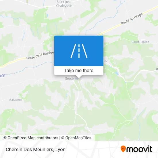 Chemin Des Meuniers map