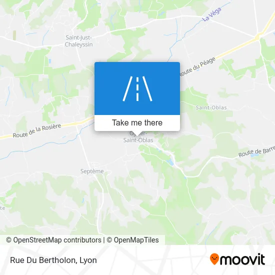 Rue Du Bertholon map