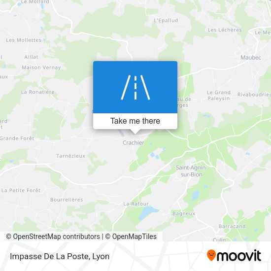 Impasse De La Poste map