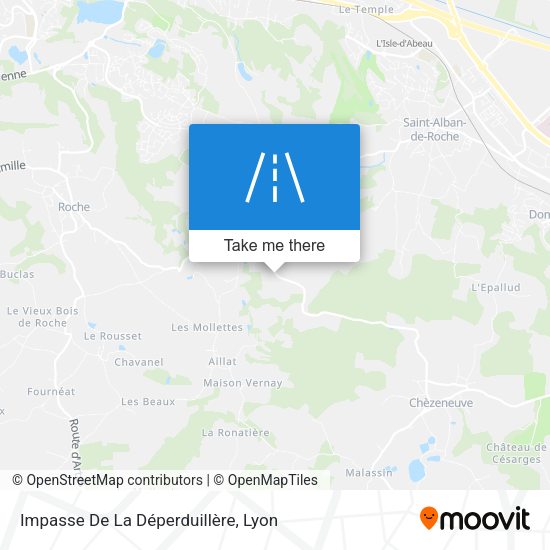Impasse De La Déperduillère map