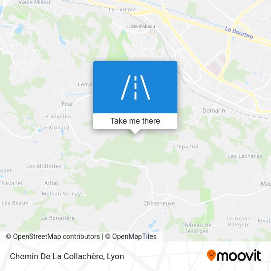 Chemin De La Collachère map