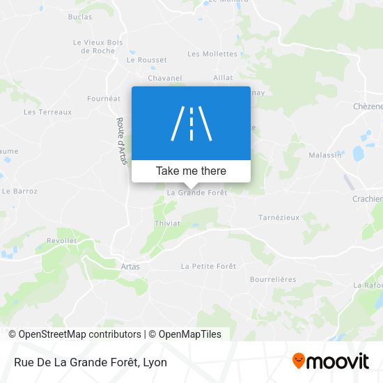 Rue De La Grande Forêt map