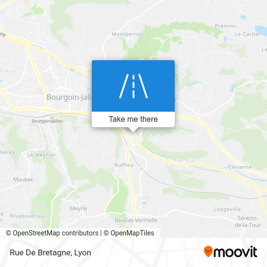 Rue De Bretagne map