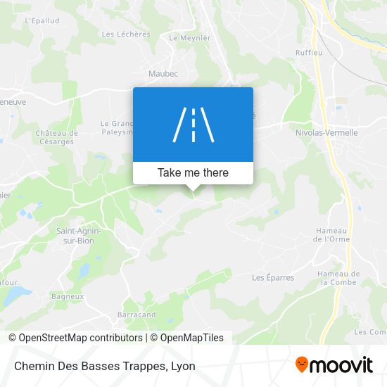 Chemin Des Basses Trappes map