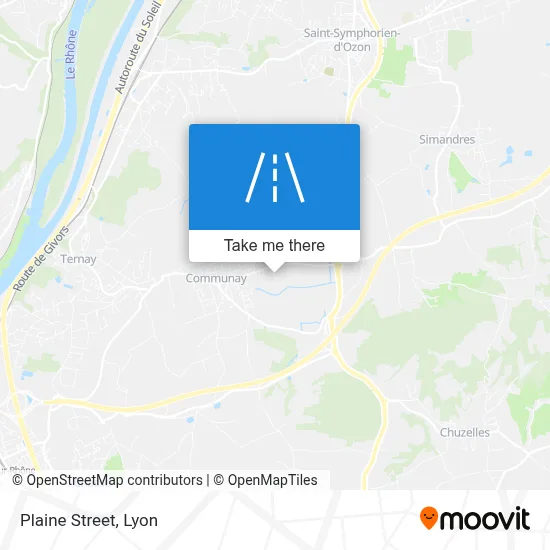 Rue De La Plaine map