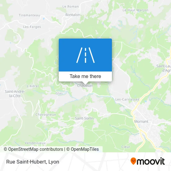 Rue Saint-Hubert map