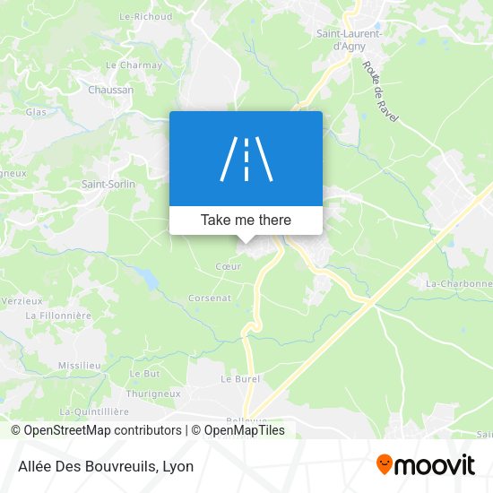 Allée Des Bouvreuils map