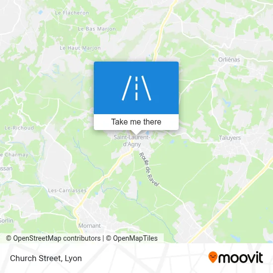 Rue De L'Église map