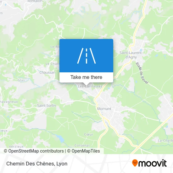 Chemin Des Chênes map