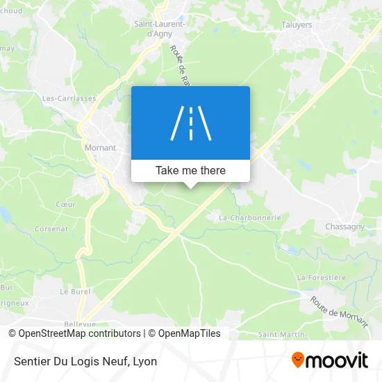 Sentier Du Logis Neuf map