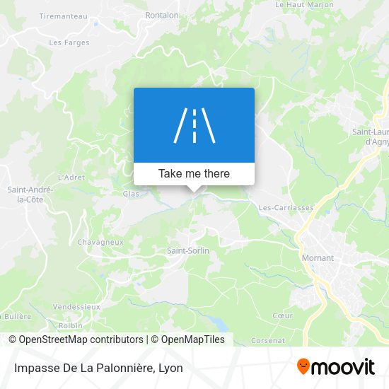 Impasse De La Palonnière map