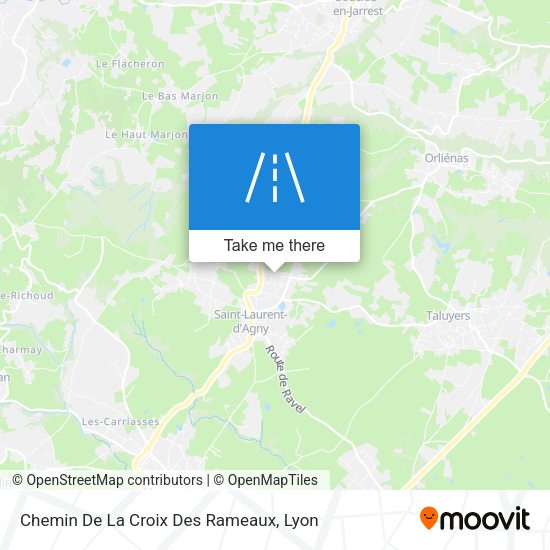 Chemin De La Croix Des Rameaux map