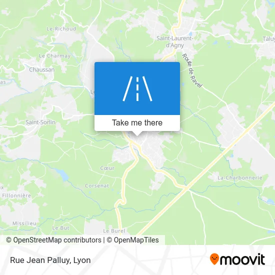 Rue Jean Palluy map