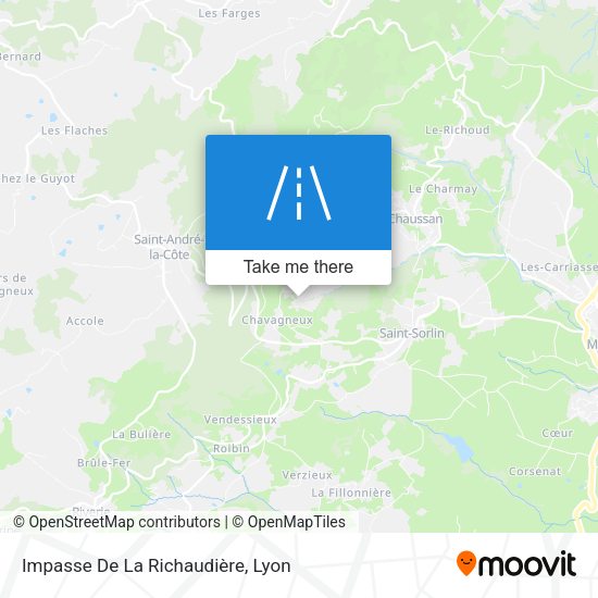 Impasse De La Richaudière map