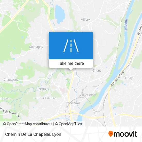 Chemin De La Chapelle map