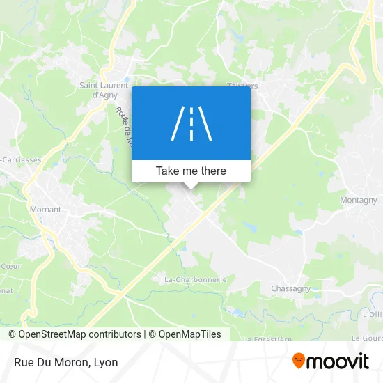 Rue Du Moron map