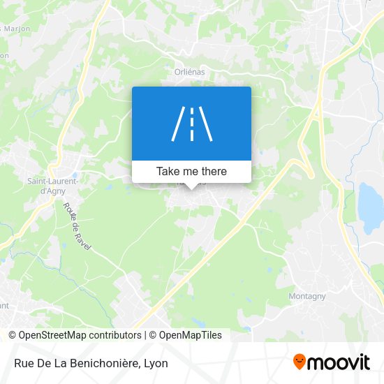Rue De La Benichonière map