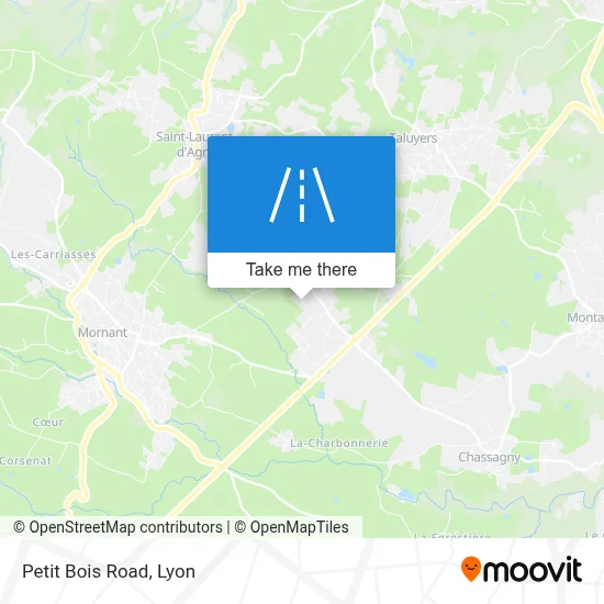 Rue Du Petit Bois map