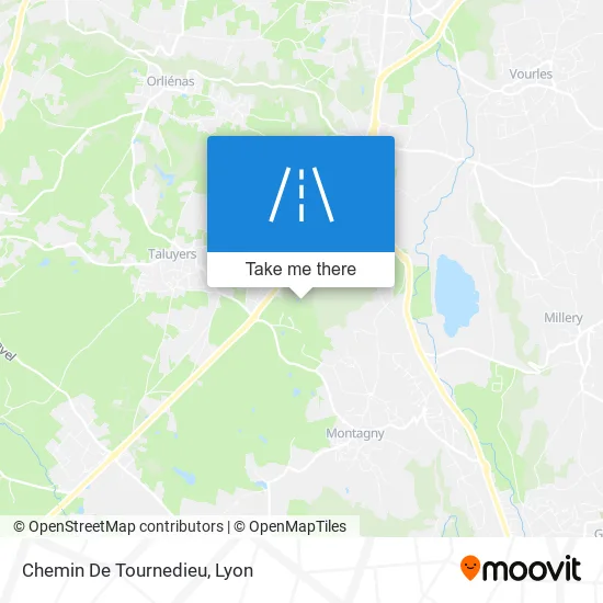 Chemin De Tournedieu map