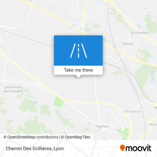 Chemin Des Grillières map