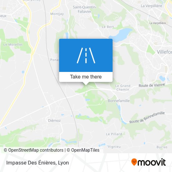 Impasse Des Énières map