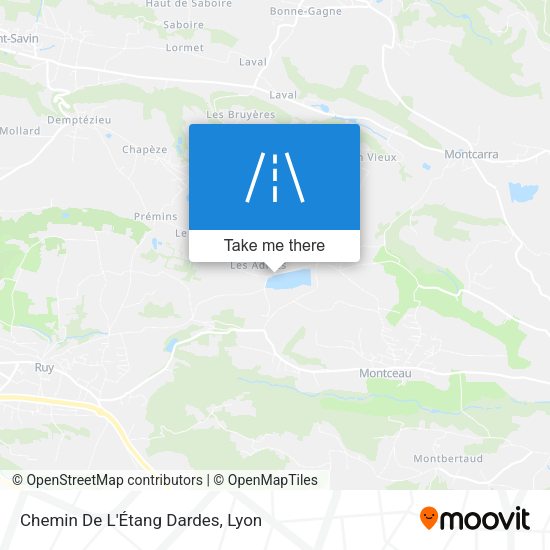 Chemin De L'Étang Dardes map