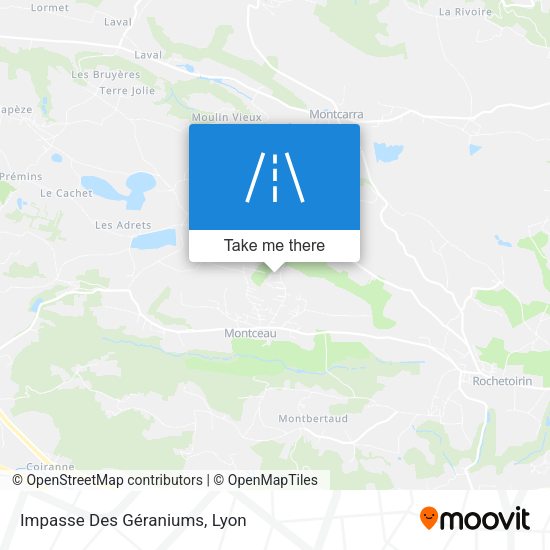 Impasse Des Géraniums map