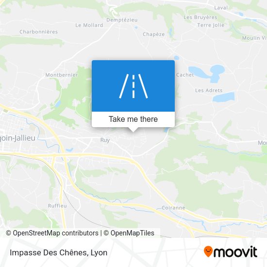 Impasse Des Chênes map