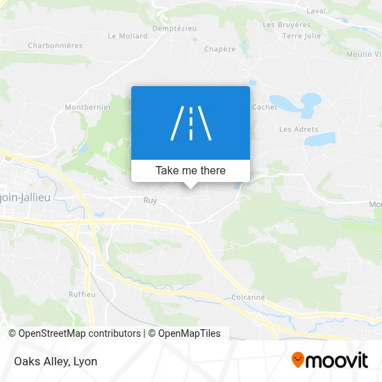 Impasse Des Chênes map