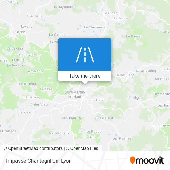 Impasse Chantegrillon map
